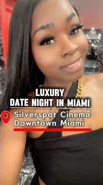 Visit Silverspot Cinema located in downtown Miami for a luxe date night