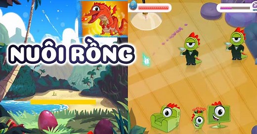 Game Nuôi rồng - Evolution - Game Vui