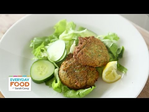 Chickpea Fritters - Everyday Food with Sarah Carey