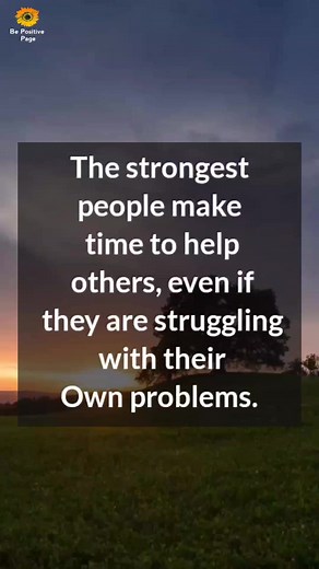 Be Positive Page on Reels