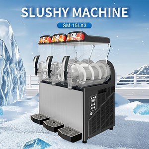 [Hot Item] Wholesale Commercial Slushy Slush Slushie Ice Machine for Restaurant