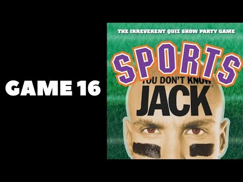 YOU DON'T KNOW JACK SPORTS - Longplay (Game 16 - What's in this Talc?)