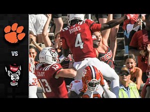 Clemson vs. NC State Football Highlights (2021)