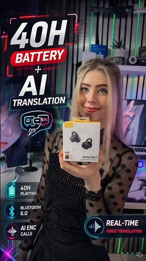 EarFun Clip 2 Review – AI Features, Sound Test & Daily Use 🎧