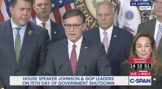 Mike Johnson Doesn’t Hold Back as He Slams No Kings Rally: ‘We Call It the Hate America Rally’