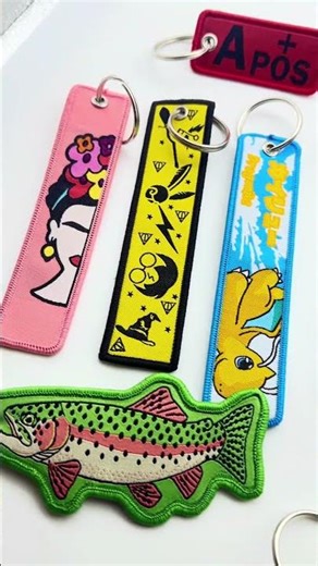 How We Make Custom Embroidered Overlock Keychains | CCA Craftsmanship Showcase #keychain