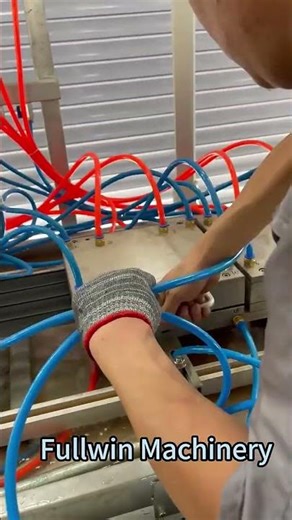 How to make pvc corner bead profile #machine #factory #plastic #extruder