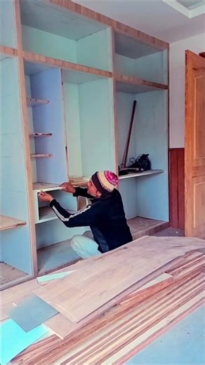 edge band pesting process for wadrobe self #shorts #ideas #viral #tips #woodworking