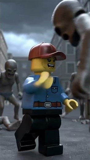 Lego vs zombies #lego #scary #zombies #Apocalyptic #build