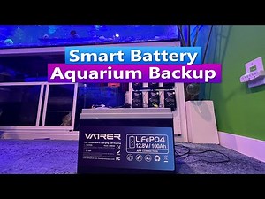 Smart Aquarium Backup Battery - VATRER POWER LifePo4!