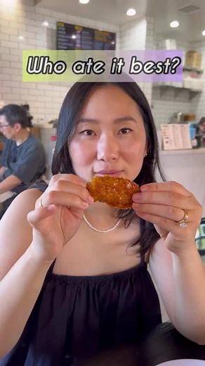 Brushing my teeth with the chicken 🍗 bone 🪥#hungryfam #eatwithme #tastetest #foodies #yummy #chicken #wings #food #foodie #mukbang #asmr #reels #reelsinstagram | Julie H Lin
