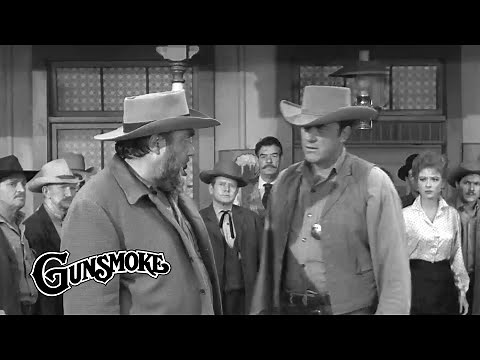 Matt Dillon Confronts a Stern Father | Gunsmoke