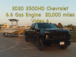 2020 2500HD Chevrolet Truck 6.6 Gas - Fuel mileage and answering questions Video 4