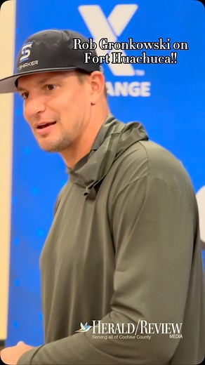 Fort Huachuca hosts Rob Gronkowski signing event at exchange on post! | Herald/Review Media