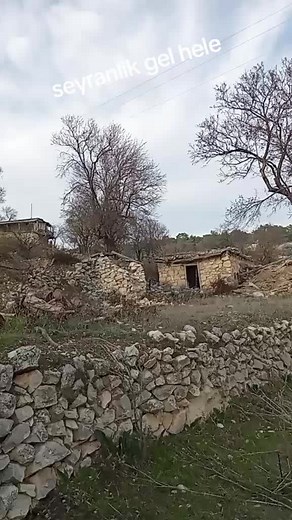 Exploring a Quiet Abandoned Village with Stone Houses