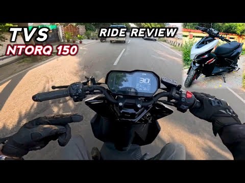 2025 TVS Ntorq 150 First Ride Review | Performance, Features, Mileage and On-Road Price
