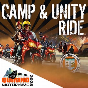 𝗚𝗲𝘁 𝗿𝗲𝗮𝗱𝘆 𝗳𝗼𝗿 𝗮𝗻 𝗲𝗽𝗶𝗰 𝗮𝗱𝘃𝗲𝗻𝘁𝘂𝗿𝗲 𝗮𝘁 𝘁𝗵𝗲 𝗤𝘂𝗶𝗿𝗶𝗻𝗼 𝗠𝗼𝘁𝗼𝗿𝗶𝘀𝗺𝗼 𝗖𝗮𝗺𝗽 & 𝗨𝗻𝗶𝘁𝘆 𝗥𝗶𝗱𝗲 𝟮𝟬𝟮𝟱! 🏍 Experience the unbreakable bond of camaraderie and solidarity where riders come together to camp, chill, create memories and ride in perfect harmony. Mark your calendar and see you on March 14, 2025 at Aglipay Caves and Campsite, Villa Ventura, Aglipay, Quirino for our Rider’s Camp and Acoustic Night and the Unity Ride on March 15, 2025 which will st