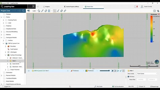 Grade-Thickness Contouring in Leapfrog Geo