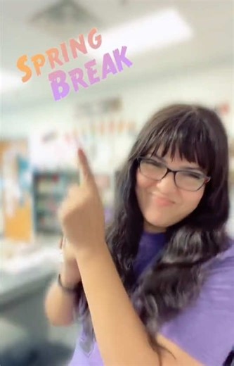 Spring Break is just around the corner! #springbreak #vacation #teachers #teacherlife #teachertok