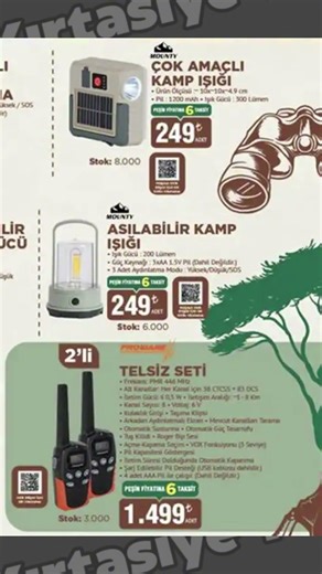CAMPING EQUIPMENT - 1