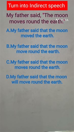 English Grammar Class X Direct and Indirect speech#directandindirectspeech #bseo #english