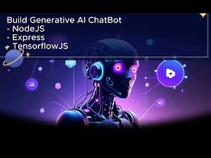 Build Your Own Custom Generative AI Chatbot: Node.js, Express & TensorFlowJS (Train Your Own Model!)