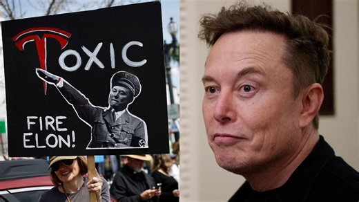 5.8K views · 156 reactions | Protests at hundreds of Tesla dealerships occurred across America over Elon Musk's involvement in Donald Trump's presidency. | Sky News Australia | Facebook