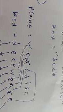 طريقة Autokey Cipher👆