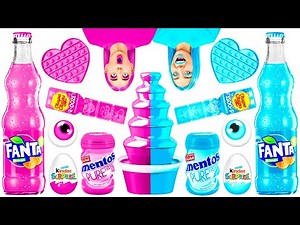 Pink Food vs Blue Food Color Challenge | Funny Situations and Fails by Crazy DO