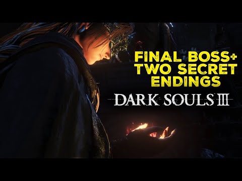 Finished Dark Souls 3: Final Boss + Two SECRET Endings Cutscenes
