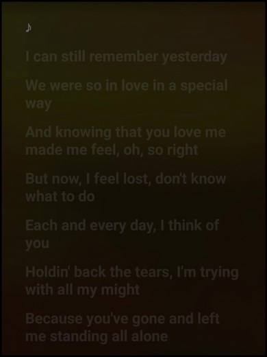 Before I Let You Go: Complete Lyrics and Karaoke
