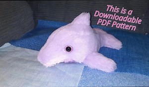 Dolphin Plush Sewing Pattern - Etsy