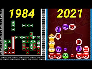 Evolution of Tetris Games (1984-2021)