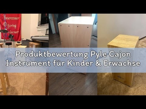 Produktbewertung Pyle Cajon Instrument für Kinder & Erwachsene, Sitztrommel Instrumente handgemacht