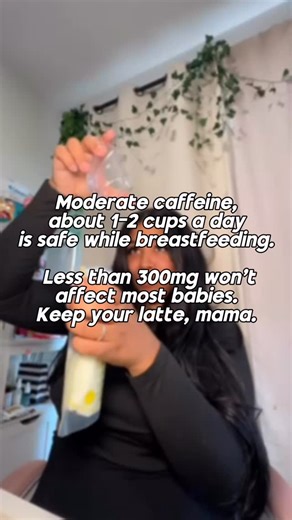 Milky Mama® Breastfeeding Help | You don’t have to give up your morning coffee to keep breastfeeding. Research shows that moderate caffeine — about 1–2 cups or under 300 mg... | Instagram