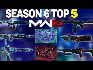 Top 5 Best Weapon in MW3 Zombies After Season 6 Best loadouts