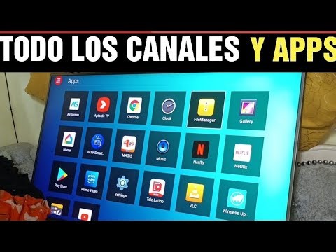 TODOS LOS CANALES Y TODAS LAS APLICACIONES EN ESTE NUEVO DISPOSITIVO