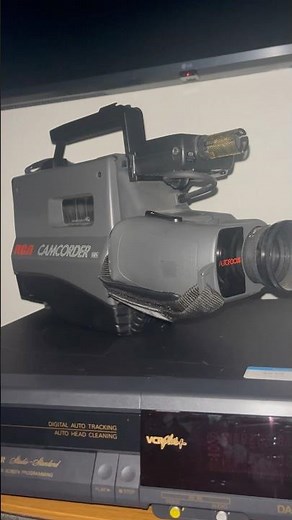 1990 RCA CC405 VHS Camcorder #vintage electronics #vhs #camcorder