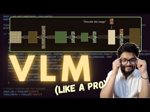 How to train Vision Language Models (VLM) from scratch using Text-Only LLMs
