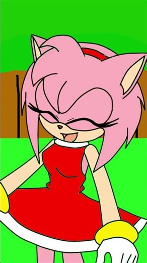 Happy Amy Rose (Deviantart) #art #sonicthehedgehog #sonic #amyrosethehedgehog #remix #animation