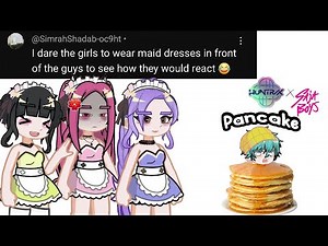 SAJA BOYS DO YOUR DARES Pt.2 💕🌚| KPOP demon hunters 😈| ft. Huntrix| Gacha meme