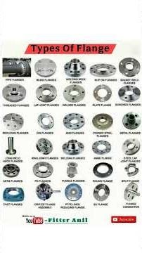 Types Of Flange #flange #pipecutting #fitup