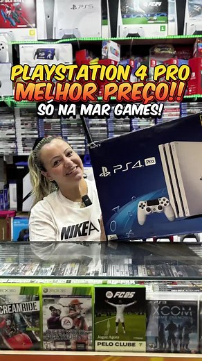 PlayStation 4 Pro na Mar Games: Desempenho e Qualidade