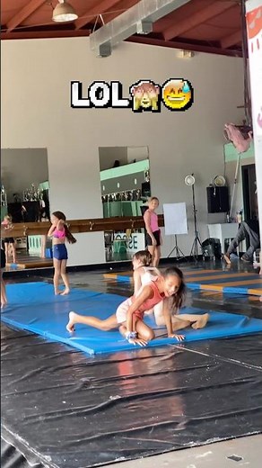 It was a perfect handstand 😭 #acro #acrofail #fails #handstand #girl #acrofails