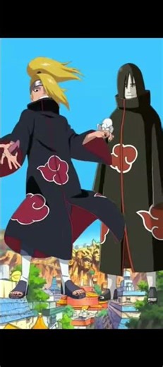 deidara vs akatsuki #naruto #itachi #kakashi #anime