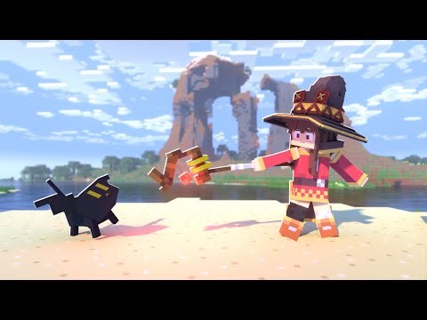 💥Megumin Unleashes EXPLOSION in Minecraft!🔥 | Minecraft Animation