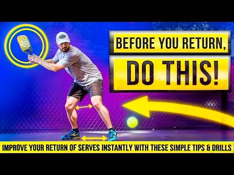 The PERFECT Pickleball Return of Serve: Rules and Tips To Level Up