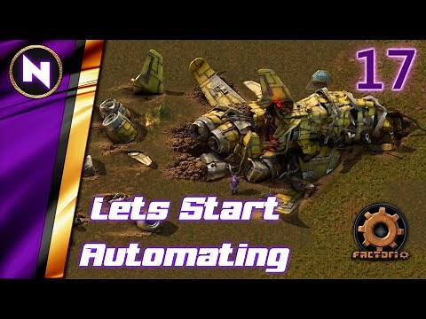 Factorio 1.0 #17 AUTOMATING ROBOT PRODUCTION | New Player Experience