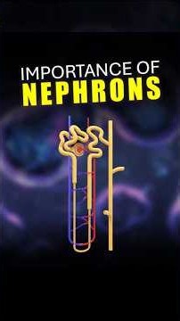 Have you ever heard about Nephrons? | #shorts #biology #animation #science