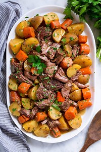 Perfect Slow Cooker Pot Roast - Cooking Classy